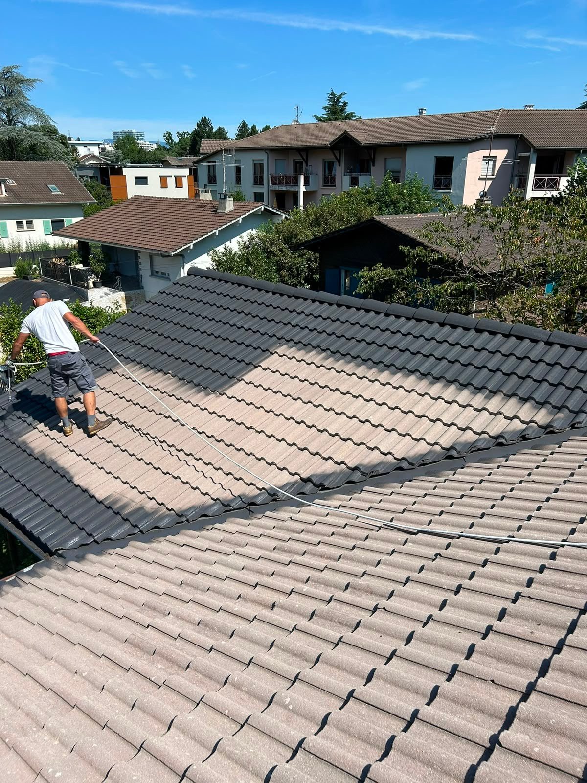 Toiture à Gaillard après rénovation